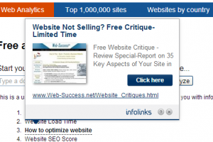 Example of Infolinks inText unit