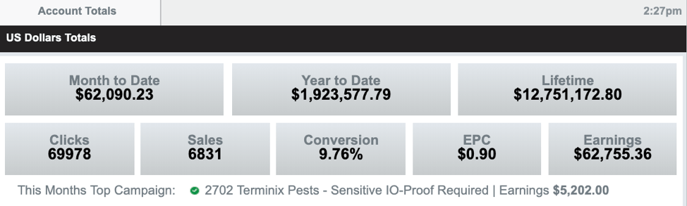 account totals madrivo account totals madrivo