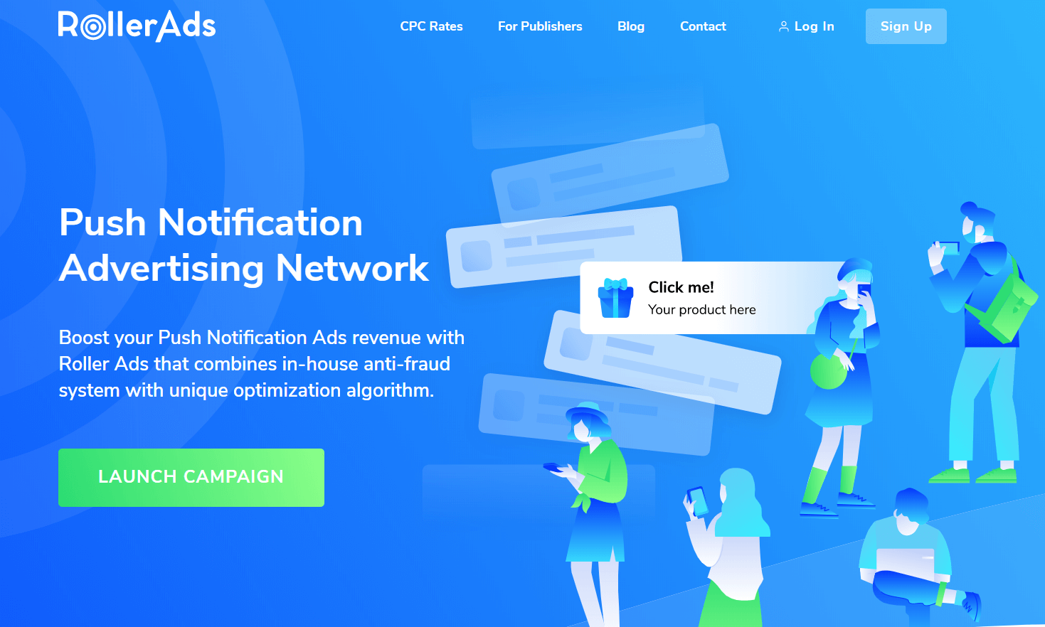 Roller Ads Home Page