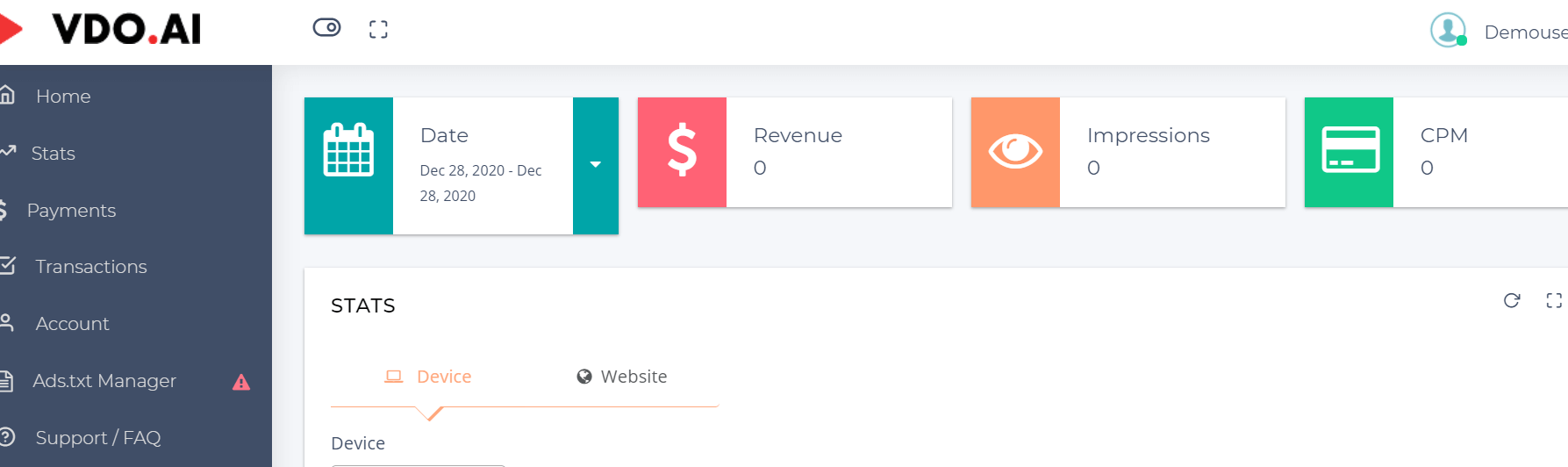 Forced to wrong size: 681x202, natural is 1787x532! VDO.AI Dashboard