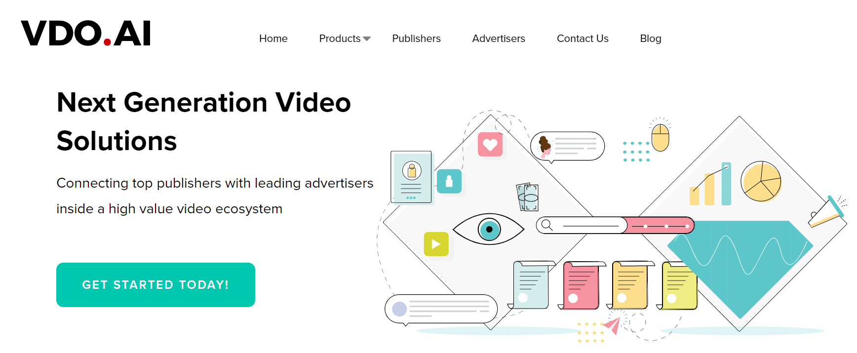 Forced to wrong size: 681x280, natural is 1736x715! VDO.AI review